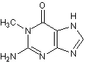 Chemical Structure - 1-Methylguanine (AB275320)