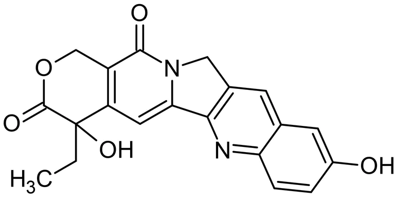 Chemical Structure - 10-Hydroxycamptothecin, DNA topoisomerase I inhibitor (AB141071)