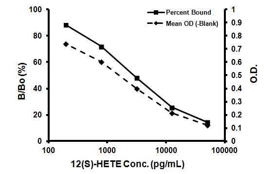 Competitive ELISA - 12(S)-HETE ELISA Kit (AB133034)
