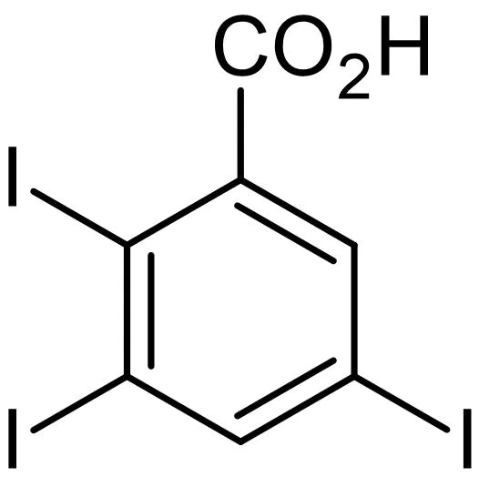 Chemical Structure - 2,3,5-Triiodobenzoic acid, Auxin transport inhibitor (AB146229)