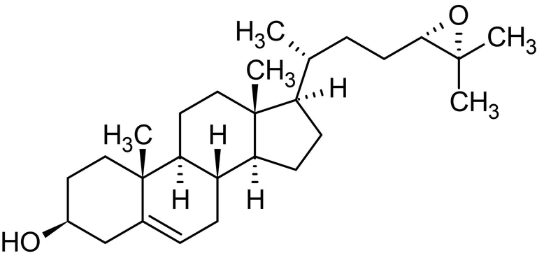 Chemical Structure - 24(S),25-Epoxycholesterol, Endogenous cholesterol metabolite (AB141633)