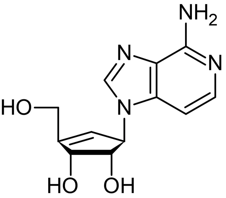 Chemical Structure - 3-Deazaneplanocin A (AB142215)