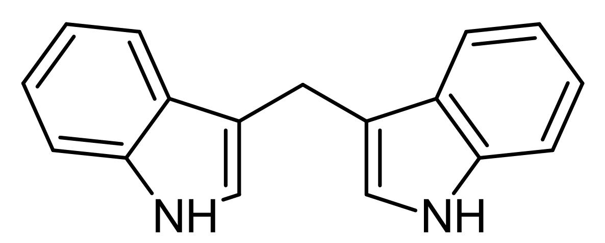 Chemical Structure - 3,3'-Diindolylmethane (DIM), antitumor agent (AB141239)