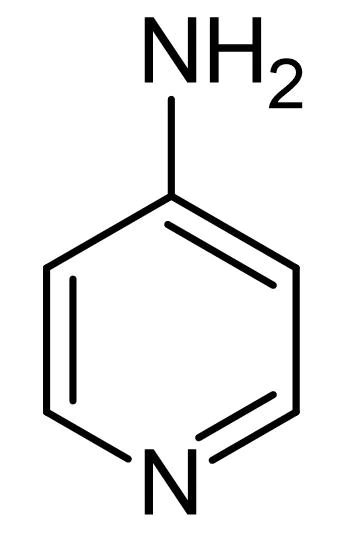 Chemical Structure - 4-Aminopyridine (4-AP), K+ channel blocker (AB120122)