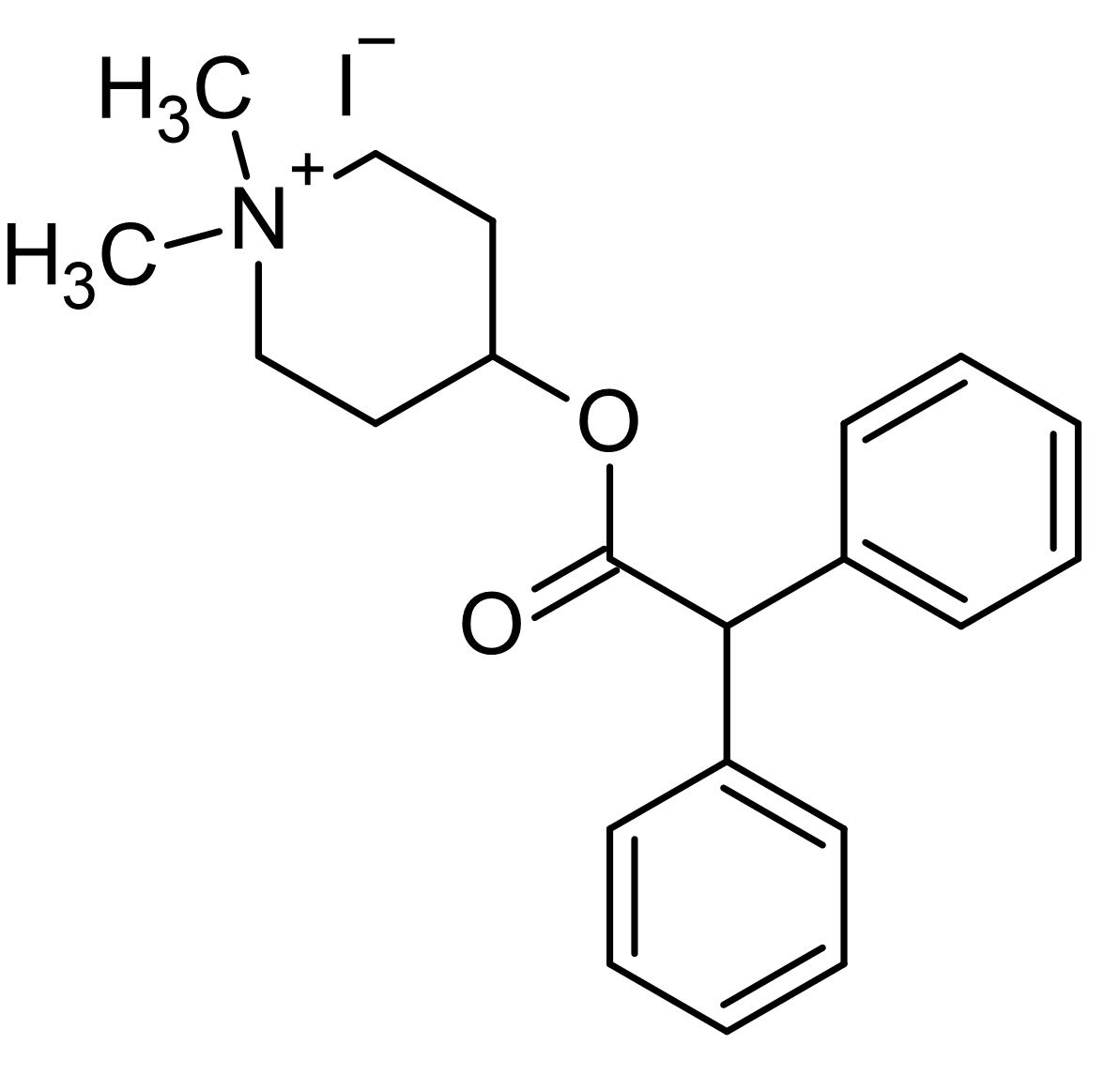 Chemical Structure - 4-DAMP, Muscarinic receptor antagonist (AB120144), expandable thumbnail