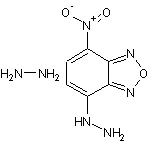 Chemical Structure - 4-Hydrazino-7-nitrobenzofurazane hydrazine adduct (AB275359)