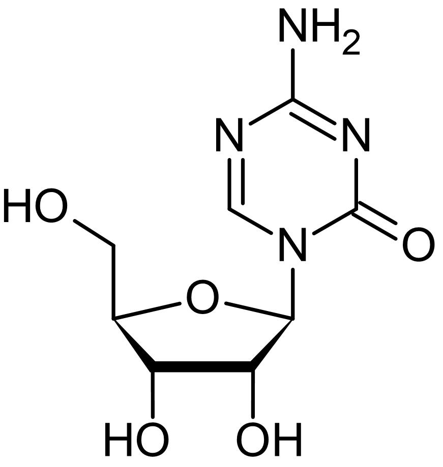 Chemical Structure - 5-Azacytidine, DNMT1 inhibitor (AB142744)