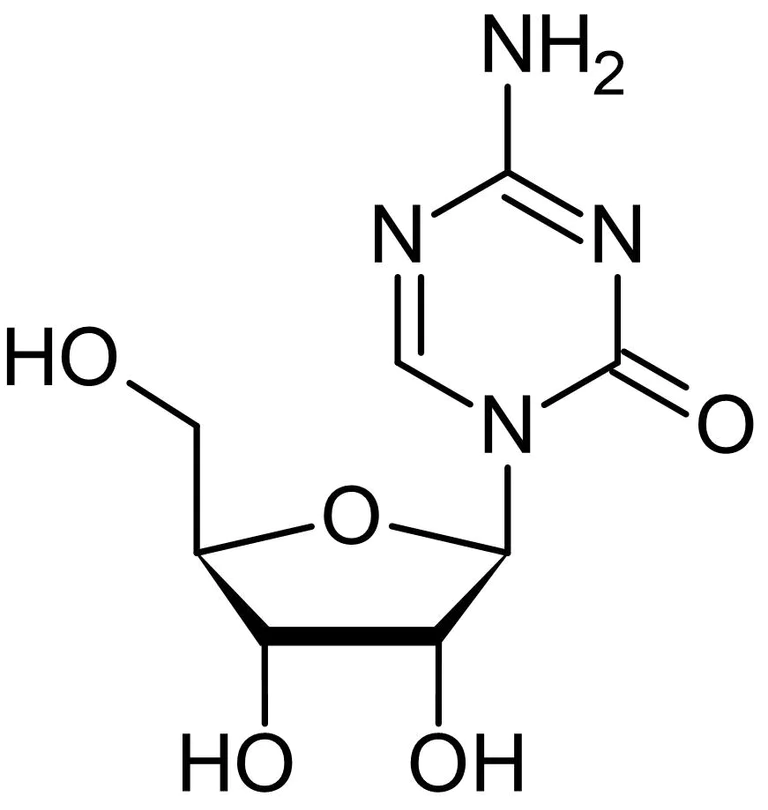 Chemical Structure - 5-Azacytidine, DNMT1 inhibitor (AB142744)