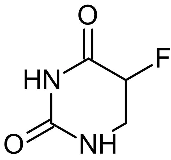 Chemical Structure - 5-Fluorouracil, RNA and DNA synthesis inhibitor (AB142387)