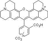 Chemical Structure - 5(6)-Carboxy-X-rhodamine (AB275360), expandable thumbnail
