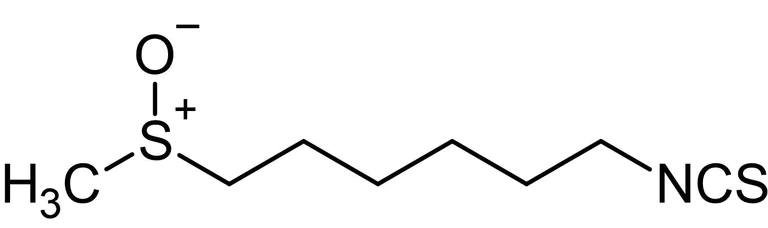 Chemical Structure - 6-(Methylsulfinyl)hexyl isothiocyanate (6-MITC), tumor cell proliferation inhibitor (AB142898)