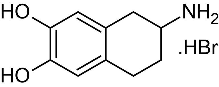 Chemical Structure - 6,7-ADTN hydrobromide, Dopamine agonist (AB120150)
