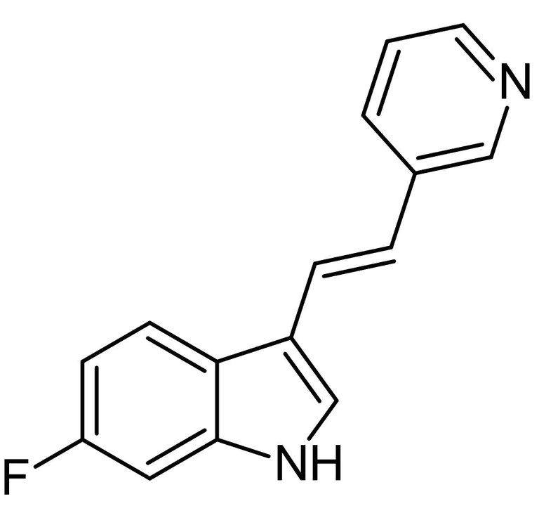 Chemical Structure - 680C91, tryptophan 2,3-dioxygenase inhibitor (AB146153)