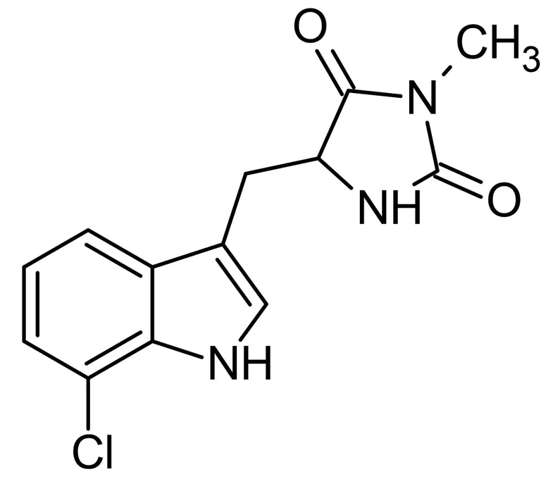 Chemical Structure - 7-Cl-O-Nec1, metabolically stable RIP1 inhibitor (AB221984)