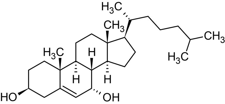 Chemical Structure - 7alpha-Hydroxycholesterol, Bile acid precursor (AB146144)