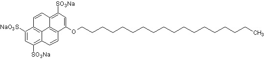 8-Octadecyloxypyrene-1,3,6-trisulfonic acid trisodium salt