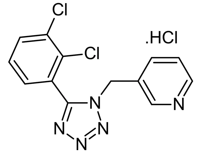 Chemical Structure - A 438079, competitive P2X7 receptor antagonist (AB120413)