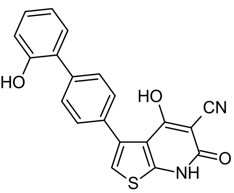 Chemical Structure - A 769662, AMP-activated protein kinase activator (AB120335)