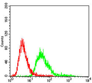 Flow Cytometry - Anti-AACT antibody [5G3C11] - C-terminal (AB201987), expandable thumbnail