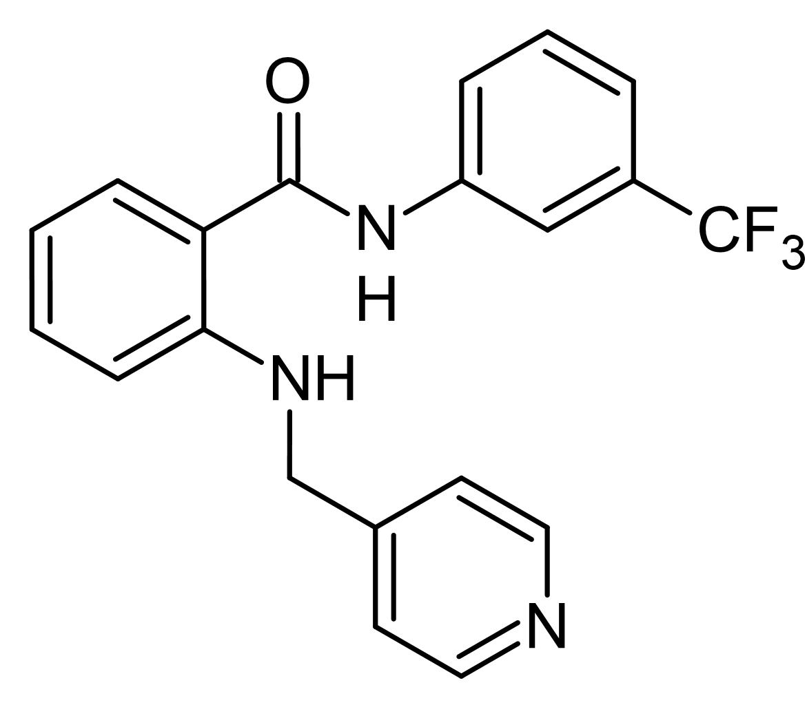 Chemical Structure - AAL 993, VEGFR inhibitor (AB141590), expandable thumbnail