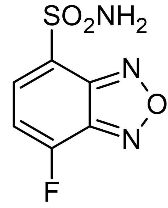 Chemical Structure - ABD-F, Fluorogenic reagent for thiol labeling (AB145273), expandable thumbnail