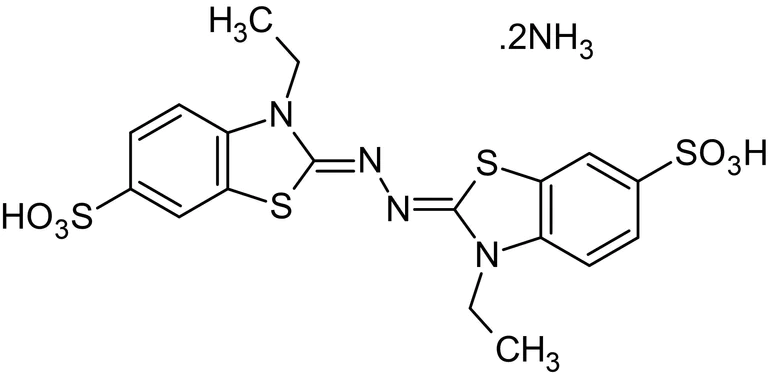 Chemical Structure - ABTS diammonium salt, chromogenic peroxidase substrate (AB146343)