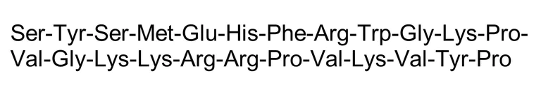 Chemical Structure - ACTH (1-24) (human), ACTH/MC2 receptor agonist (AB142251)