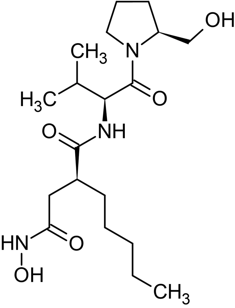 Chemical Structure - Actinonin, Matrix metalloprotease (MMP) inhibitor (AB141089)