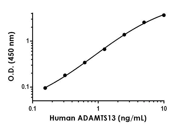 Sandwich ELISA - Anti-ADAMTS13 antibody [EPR21716-158] - BSA and Azide free (Detector) (AB245017)