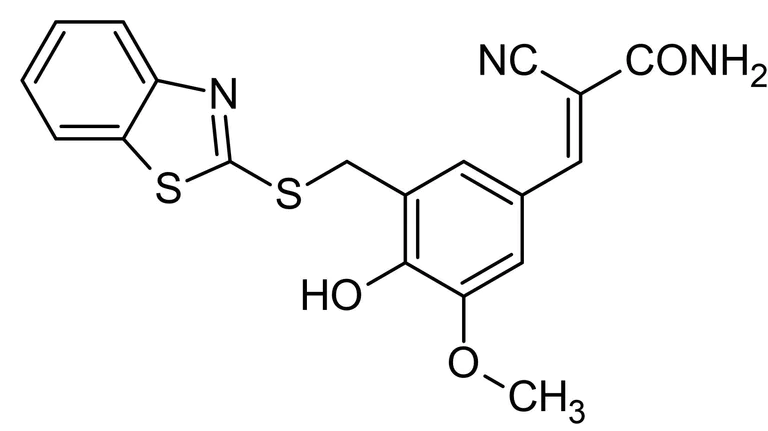 Chemical Structure - AG 825, ErbB2 inhibitor (AB145566)