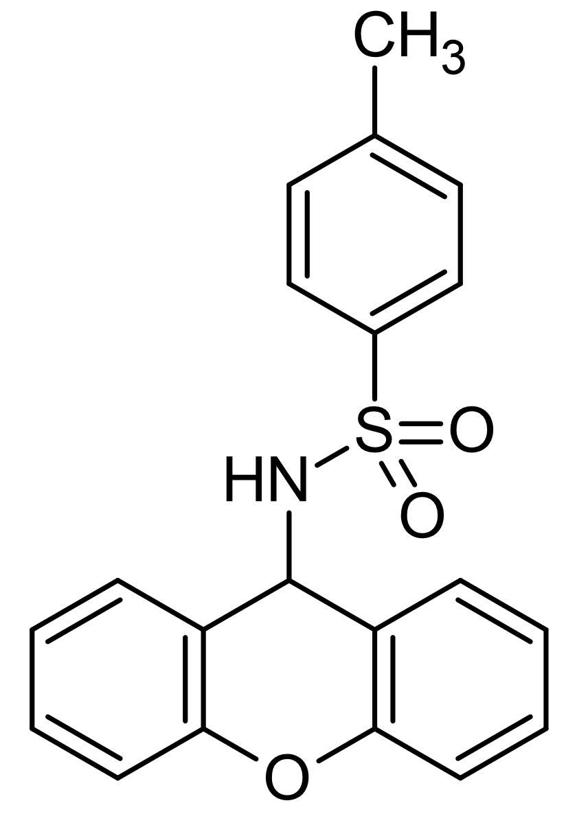 Chemical Structure - AH-7614, FFA4/GPR120 antagonist (AB146181)