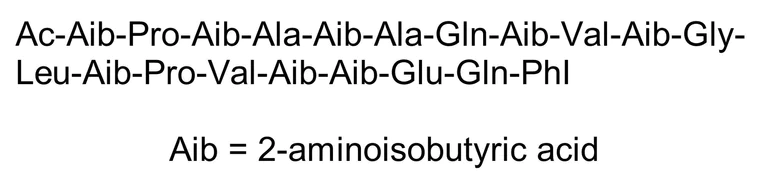Chemical Structure - Alamethicin, Peptide antibiotic (AB141893)