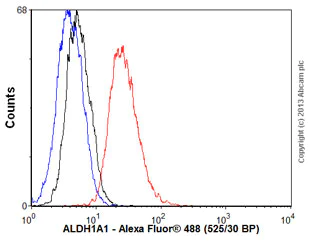 Flow Cytometry - Anti-ALDH1A1 antibody [5A11] (AB105920)