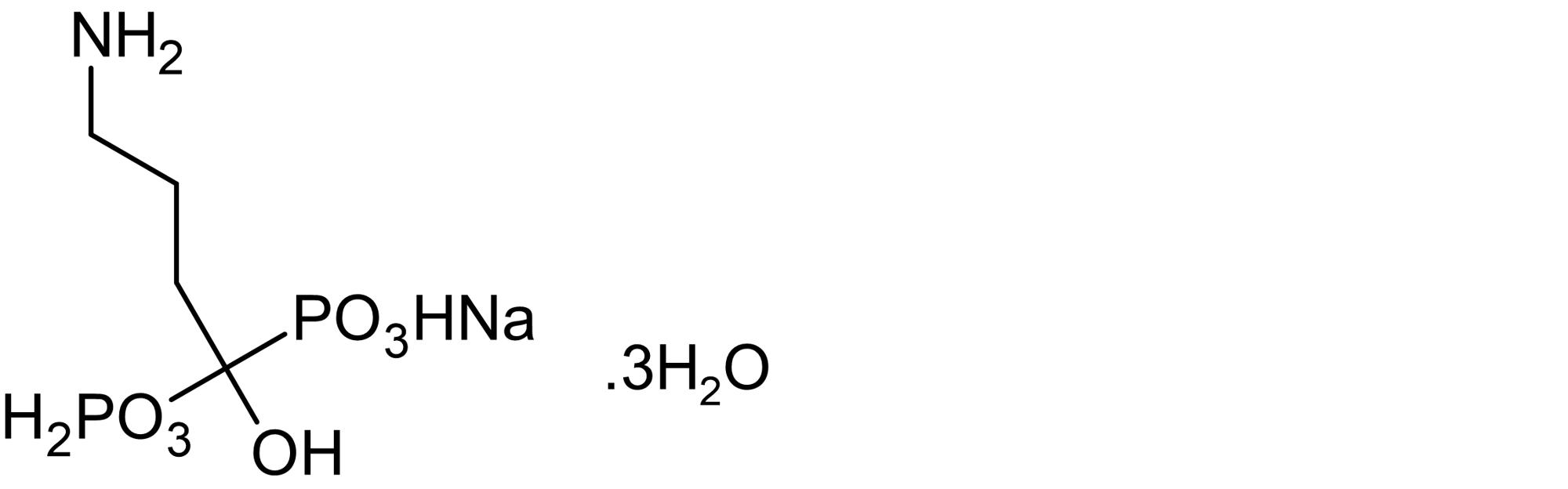 Chemical Structure - Alendronate monosodium trihydrate, bone resorption inhibitor (AB141897)