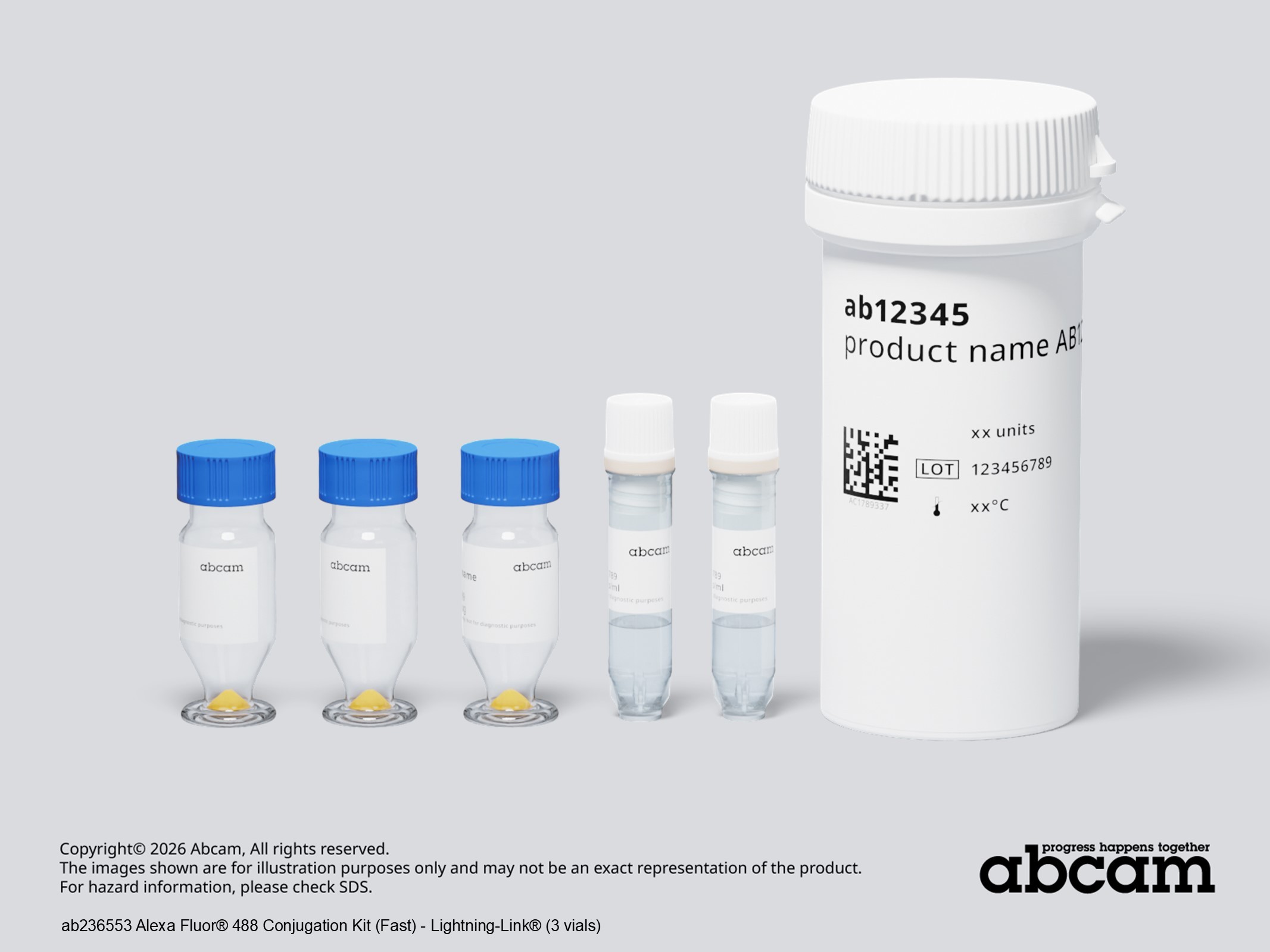 Alexa Fluor 488 Conjugation kit | Easy Alexa Fluor 488 Labelling  (ab236553) | Lightning-Link | Abcam