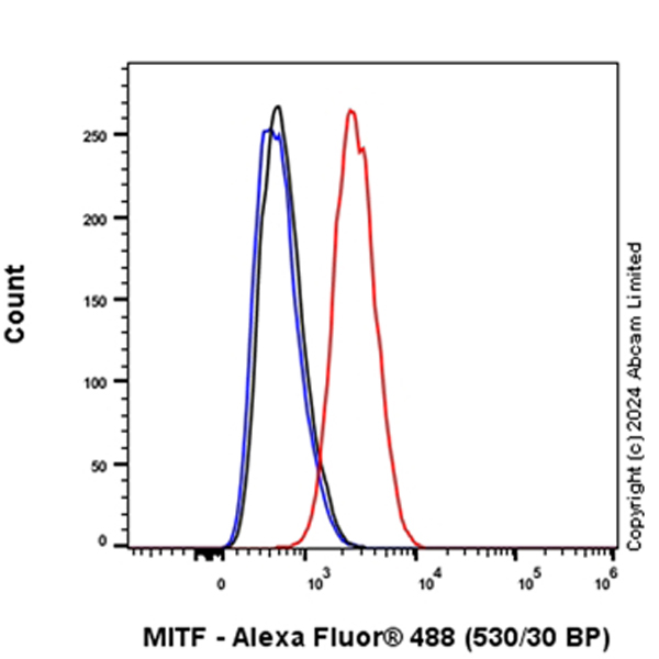 Flow Cytometry (Intracellular) - Alexa Fluor® 488 Anti-MiTF antibody [EPR26363-10] (AB322231), expandable thumbnail
