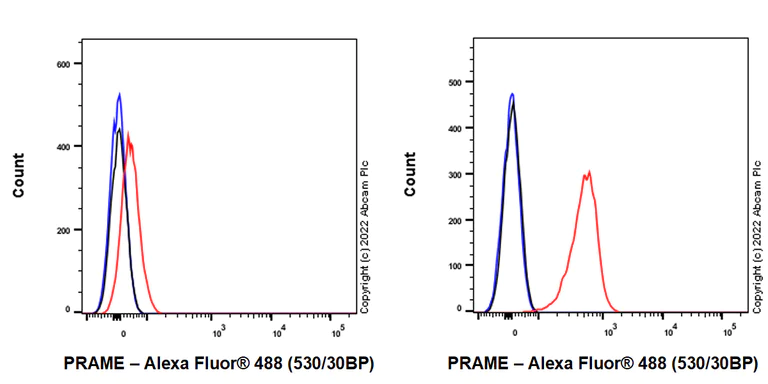 Flow Cytometry (Intracellular) - Alexa Fluor® 488 Anti-PRAME antibody [EPR20330] (AB307769)