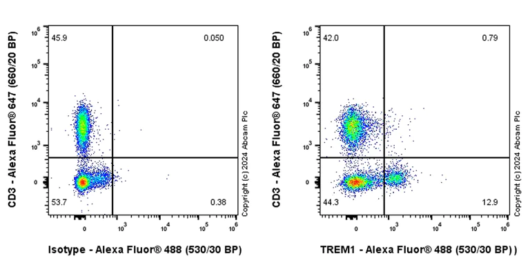 Flow Cytometry - Alexa Fluor® 488 Rabbit IgG, monoclonal [EPR25A] - Isotype Control (AB199091)