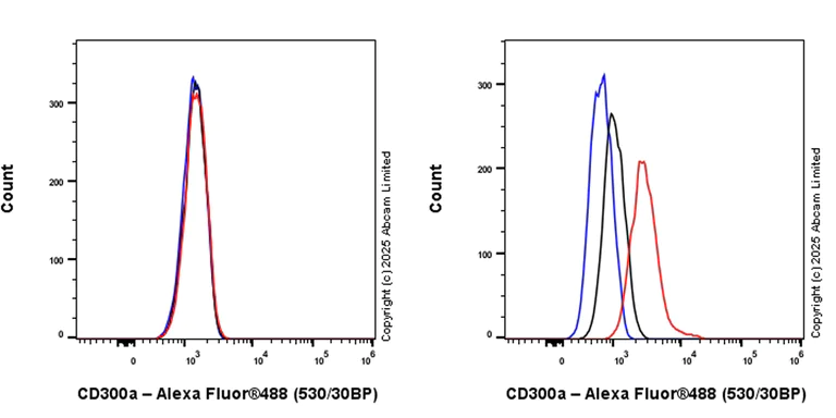 Flow Cytometry - Alexa Fluor® 488 Rabbit IgG, monoclonal [EPR25A] - Isotype Control (AB199091)