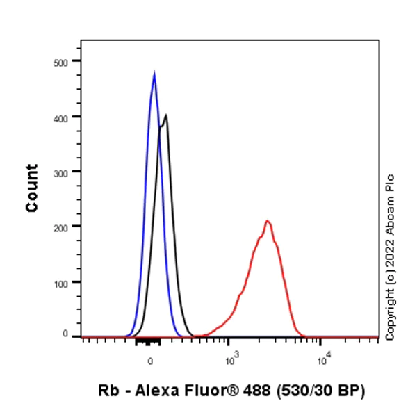 Flow Cytometry (Intracellular) - Alexa Fluor® 488 Anti-Rb antibody [EPR17512] (AB300671)