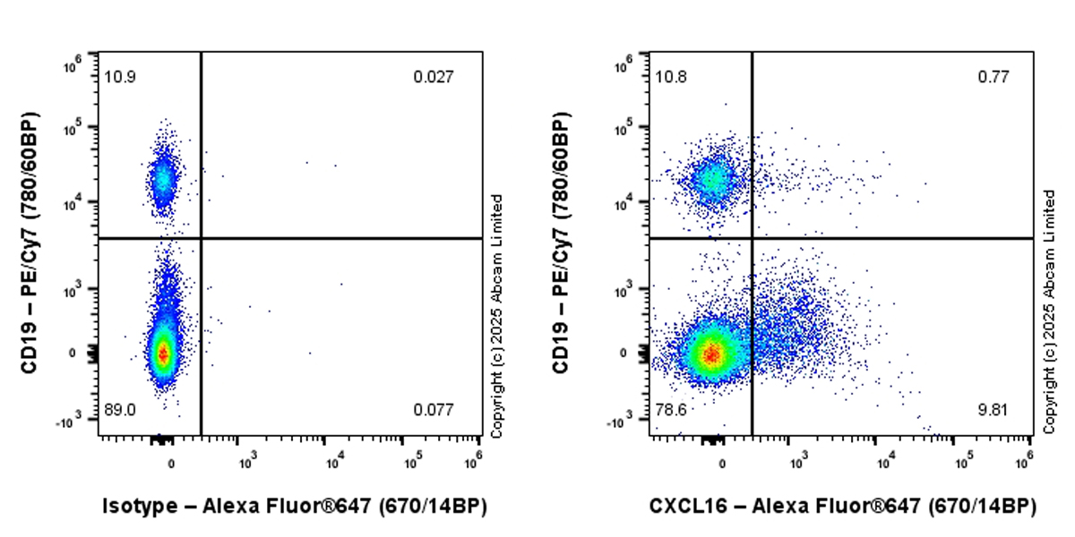 Flow Cytometry - Alexa Fluor® 647 Anti-CXCL16 antibody [EPR29713-506] (AB324078), expandable thumbnail