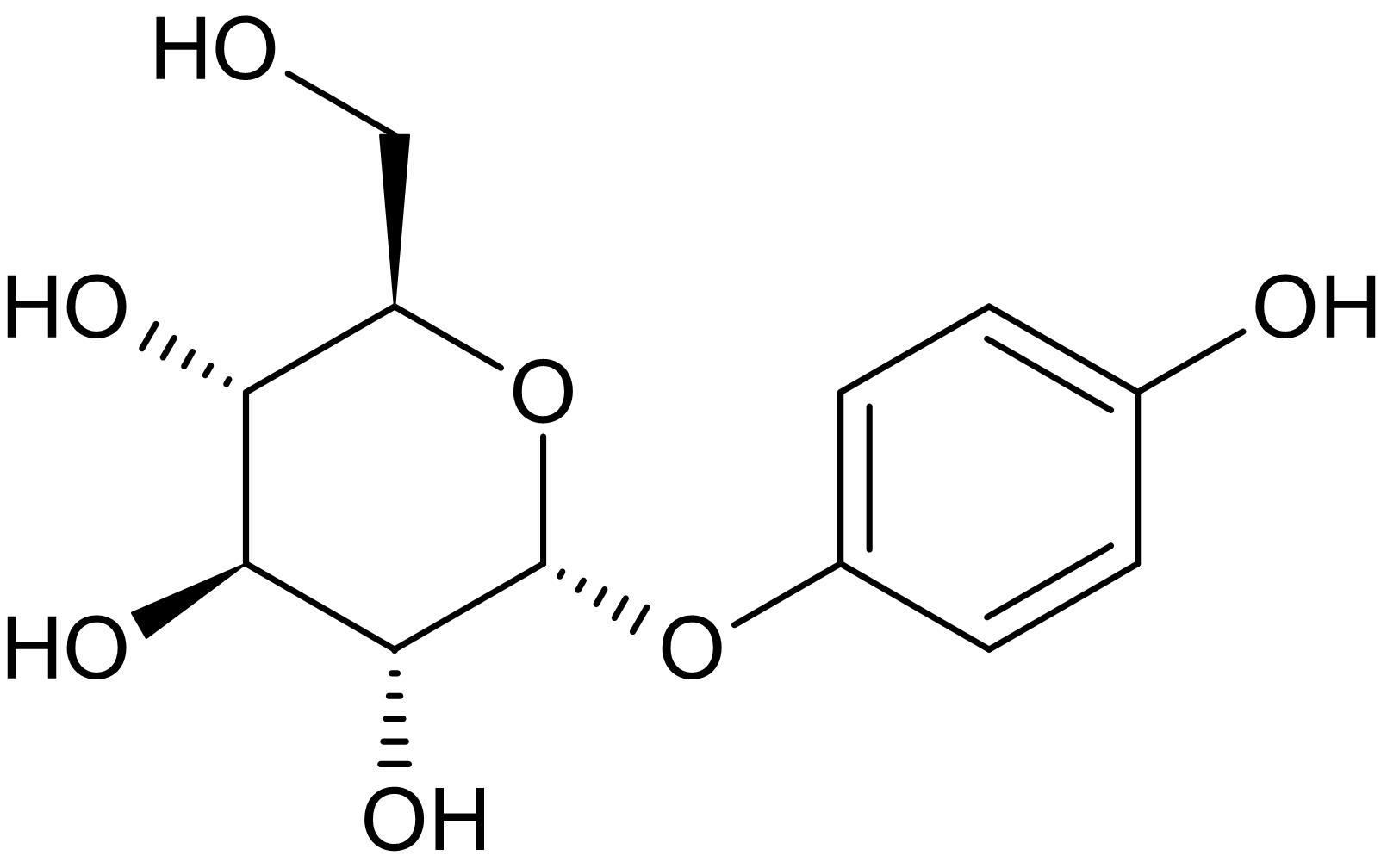 Chemical Structure - alpha-Arbutin, Melanin production inhibitor (AB146823), expandable thumbnail