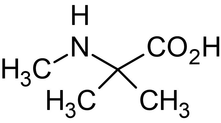 Chemical Structure - alpha-(Methylamino)isobutyric acid, Glutamine transport inhibitor (AB120552), expandable thumbnail