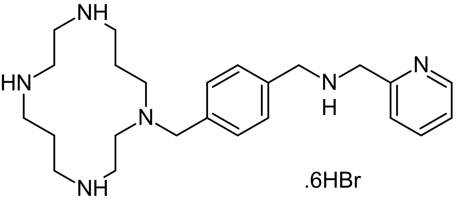 Chemical Structure - AMD 3465 hexahydrobromide, CXCR4 antagonist (AB120809), expandable thumbnail