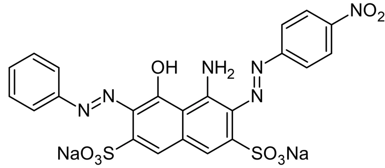 Chemical Structure - Amido black 10B, histological and protein dye (AB146311)
