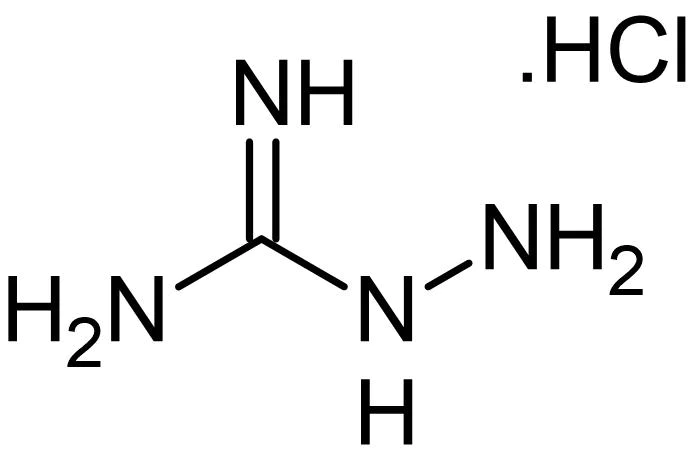 Chemical Structure - Aminoguanidine hydrochloride, NOS inhibitor (AB120123)