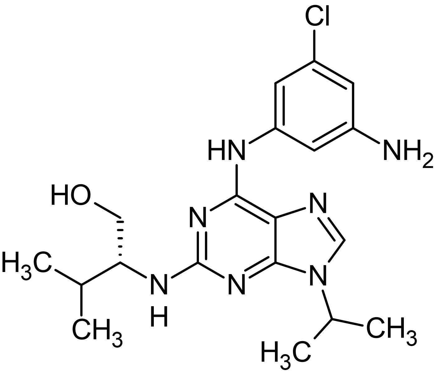 Aminopurvalanol A, cyclin-dependent kinase inhibitor