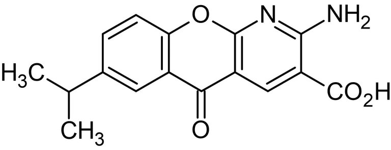 Chemical Structure - Amlexanox, TBK1 and IKKepsilon inhibitor (AB142825)