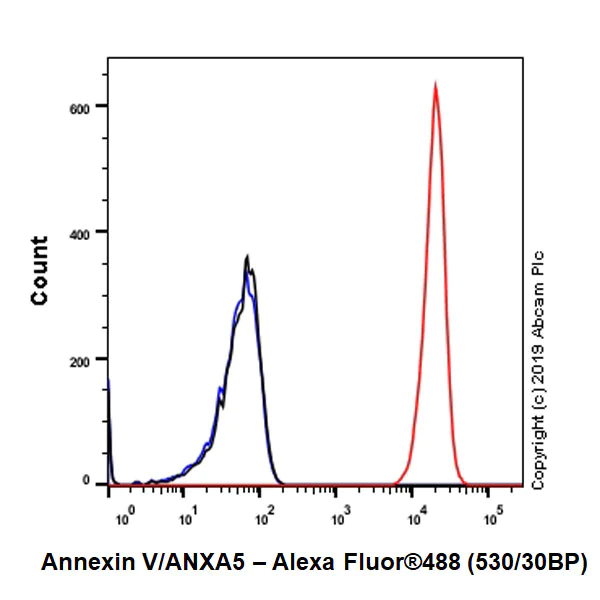 Flow Cytometry (Intracellular) - Anti-Annexin V/ANXA5 antibody [EPR3980] - BSA and Azide free (AB239922)
