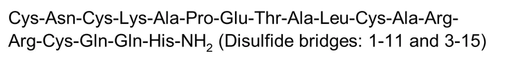 Chemical Structure - Apamin, blocker of small conductance Ca2+-activated K+ channels (AB120268)